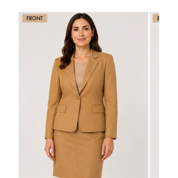 Kasper Jackets & Blazers - Kasper Women's Velvet Suit Two Sizes Jacket 12P. Skirt 10P